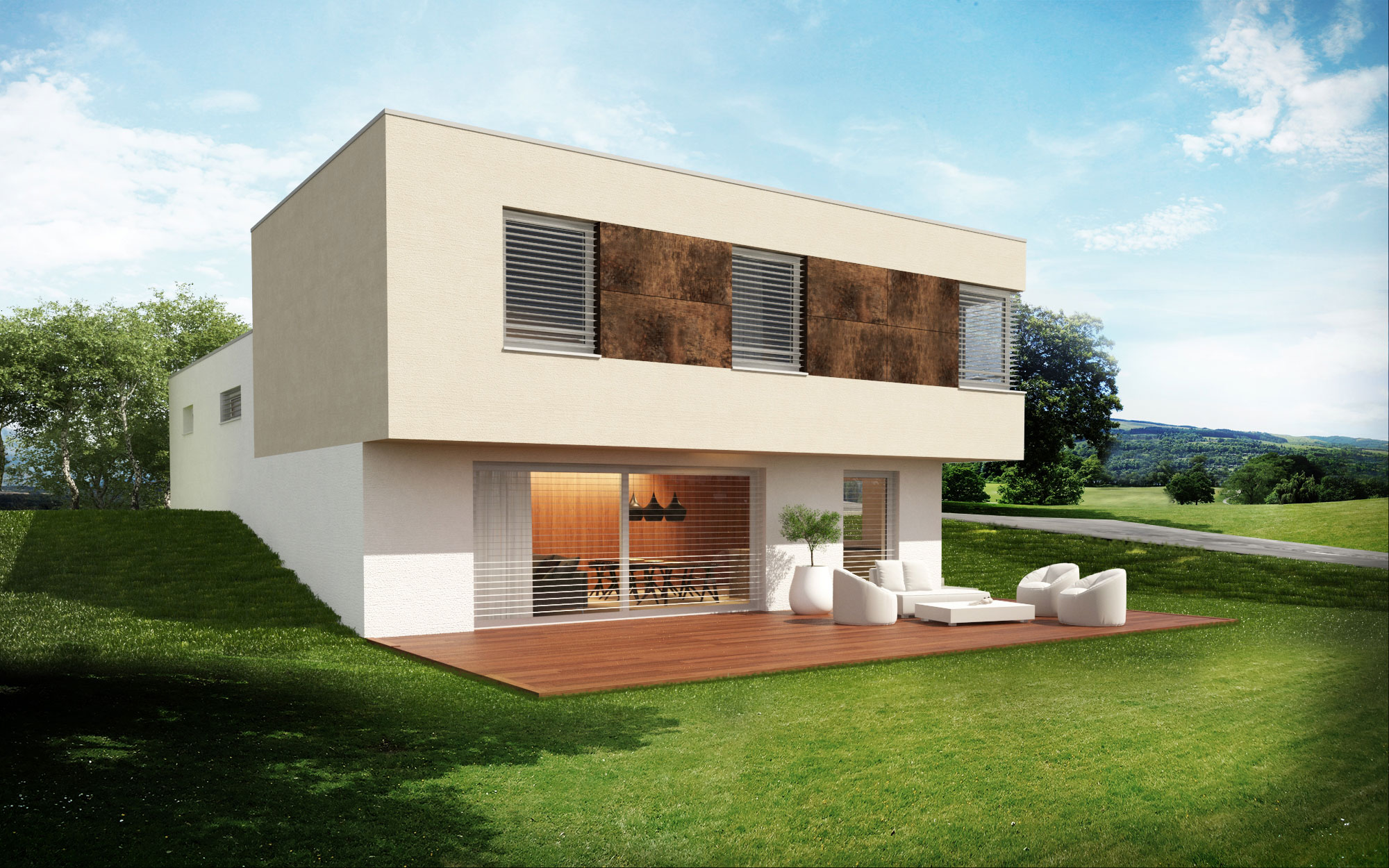 Rodinný dom Wiesmath, Rakúsko