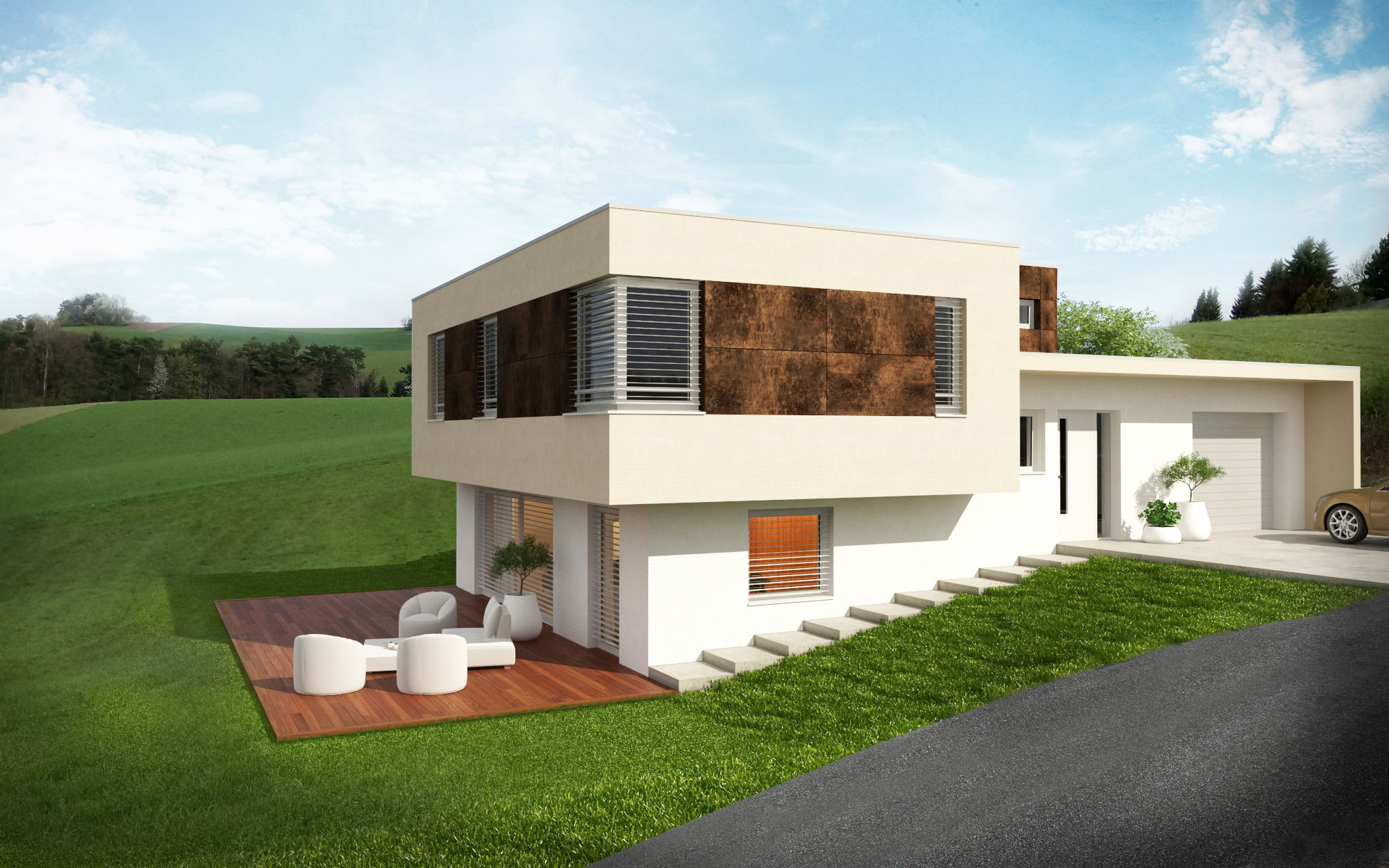 Rodinný dom Wiesmath, Rakúsko